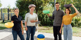Janka Heller (Leiterin der BAG), Nicole Lange (Bildungsreferentin), Stephan Schenk und Hannah König (Gründer:in von Stapelstein®)