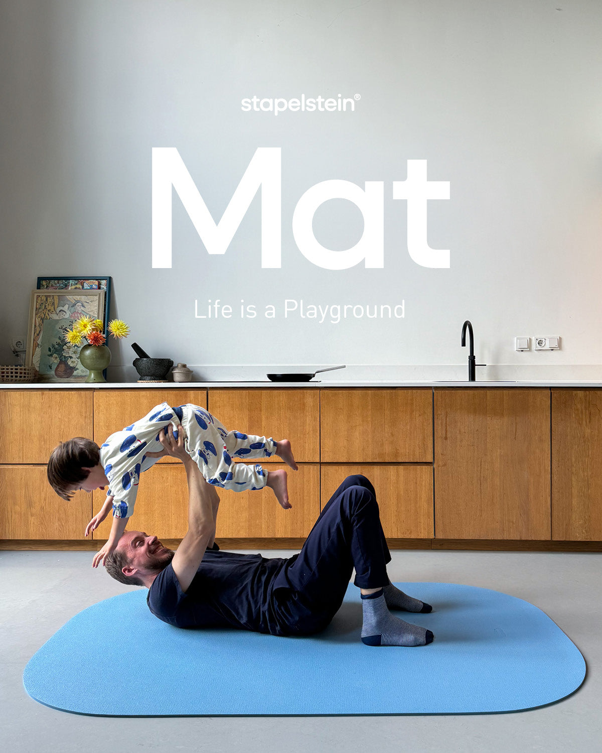 Stapelstein® Mat – Le tapis de jeu & tapis d'éveil pour bébés, enfants & familles