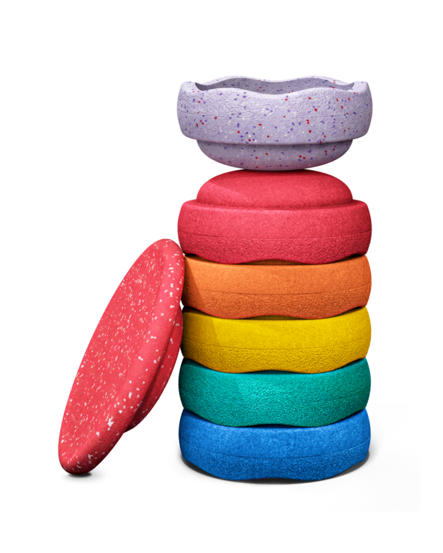 Stapelstein® Winter Special Rainbow Set