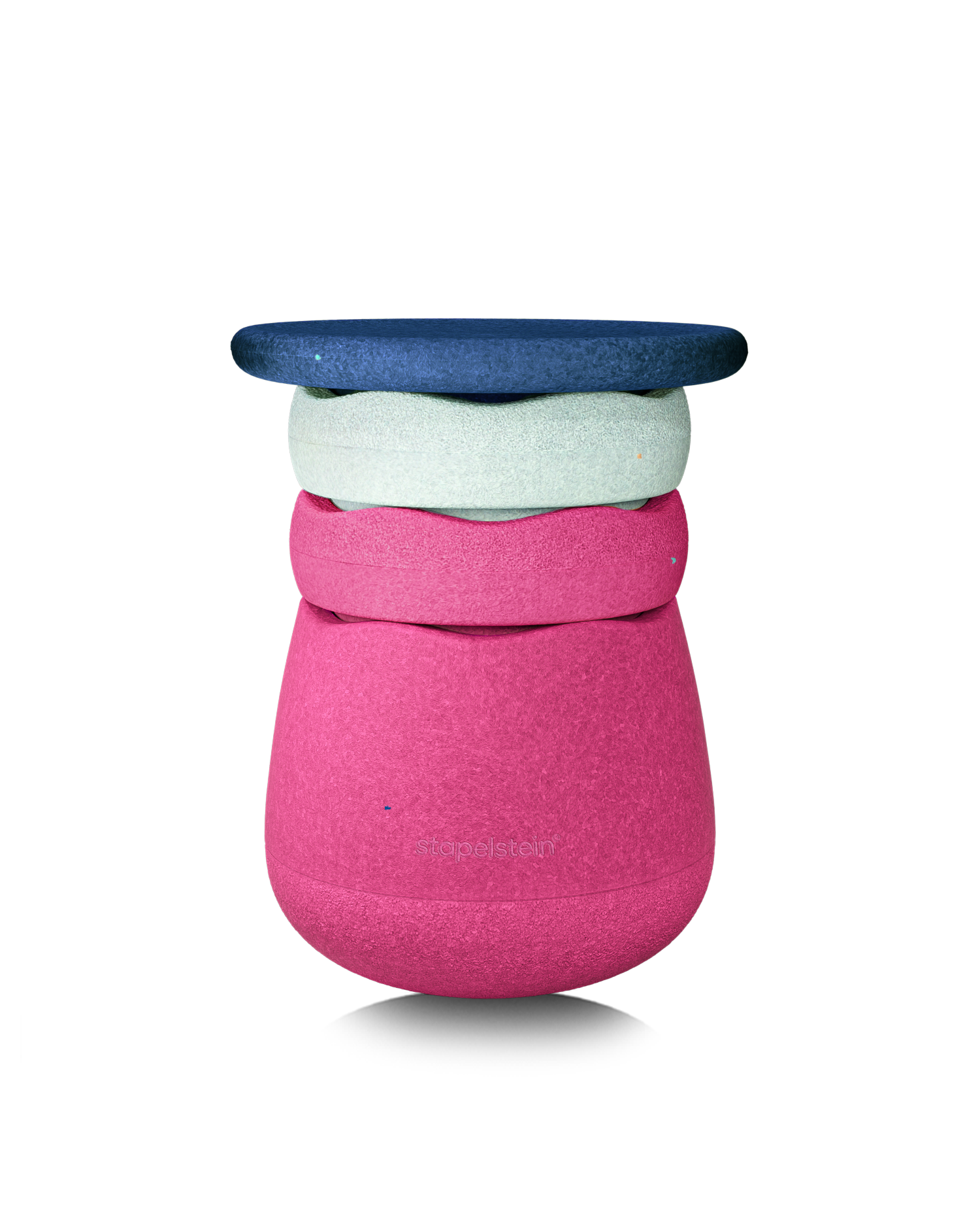 Stapelstein® Dynamic all unique (Colores aleatorios) – Taburete modular para movimiento y concentración a cualquier edad 