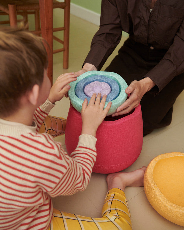 Stapelstein® Dynamic small – Kinderhocker-Set für Balance & Bewegung ab 3 Jahren