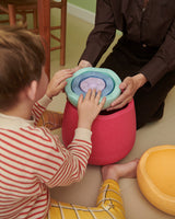 Stapelstein® Dynamic all – Taburete modular para movimiento y concentración a cualquier edad 