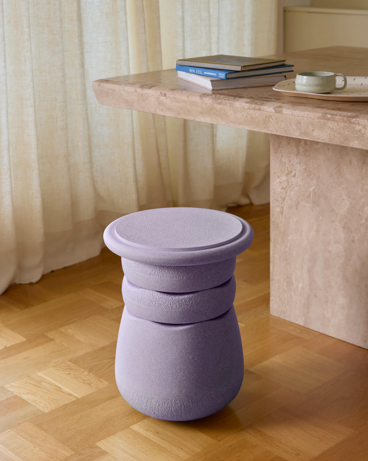Stapelstein® Dynamic all – Tabouret modulaire pour le mouvement et la concentration à tout âge 