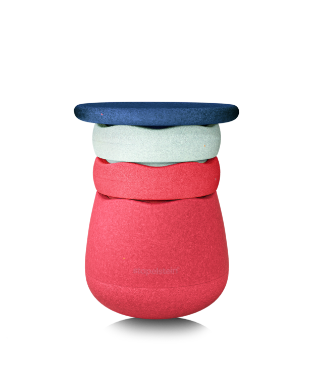 Stapelstein® Dynamic all unique – Sgabello modulare per movimento e concentrazione a ogni età 