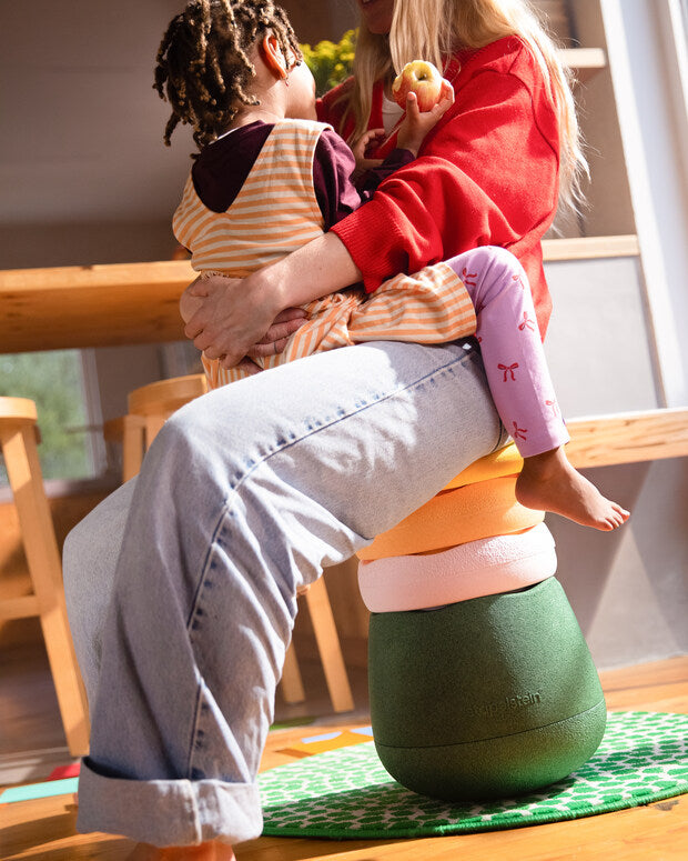 Stapelstein® Dinamico complete – Sistema completo di seduta e bilanciamento per scuola, terapia e casa 