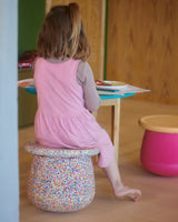 Stapelstein® Dynamic small – Children's stool-Set for balance & movement from 3 years 