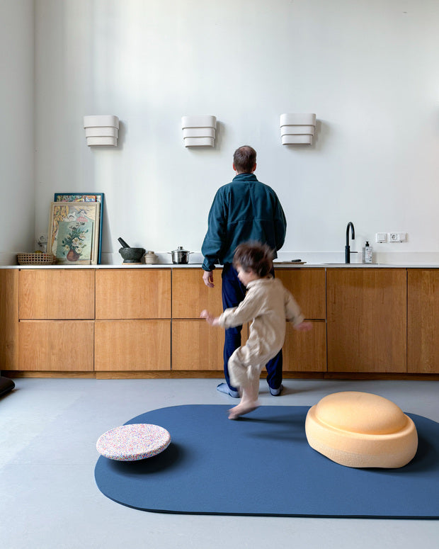 Stapelstein® Mat – La alfombra de gateo y de juego para bebés, niños y familias 