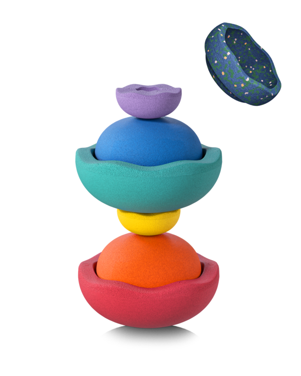 Stapelstein® Spring Special Inside Rainbow