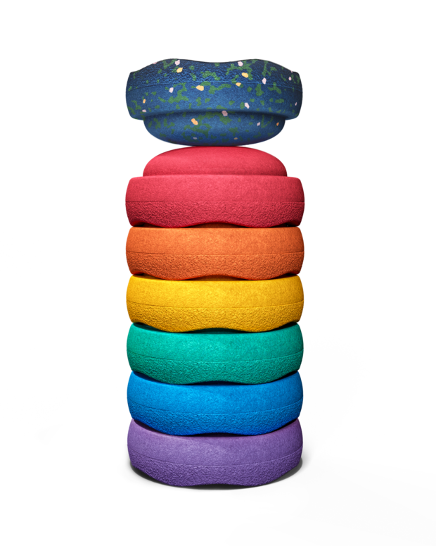 Stapelstein® Printemps Special Mini rainbow 