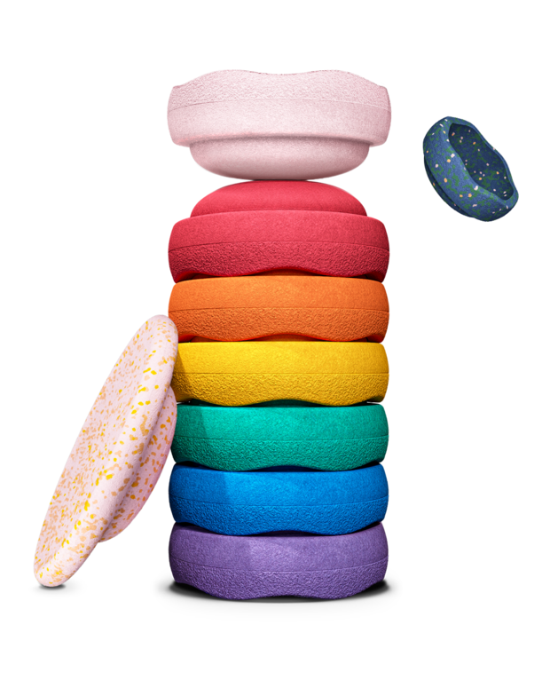 Stapelstein® Printemps Special Rainbow Set complete 