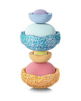 Stapelstein® Summer Rainbow Set pastel Rendering