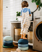 Stapelstein® Rainbow Set – 7-piece Set with Balance Board for play & movement