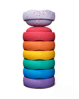 Stapelstein® Winter Special Mini rainbow